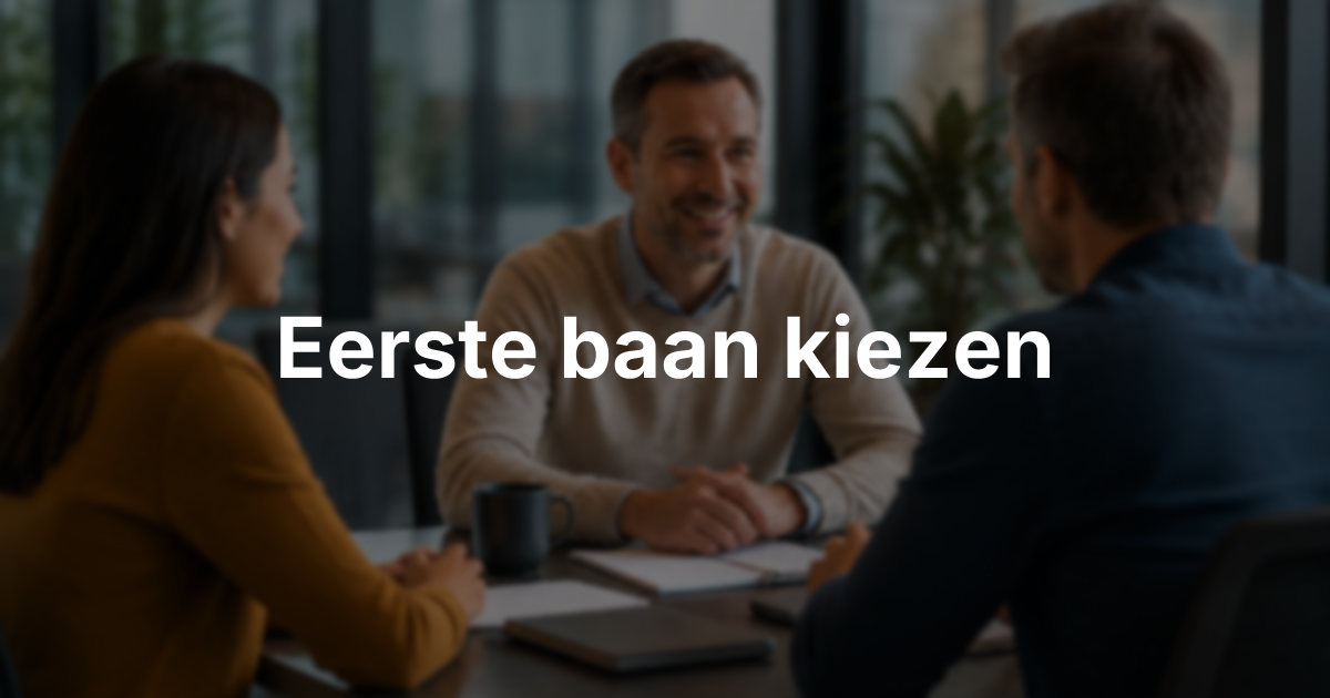 Eerste baan na afstuderen: zo kies je een functie die bij je past